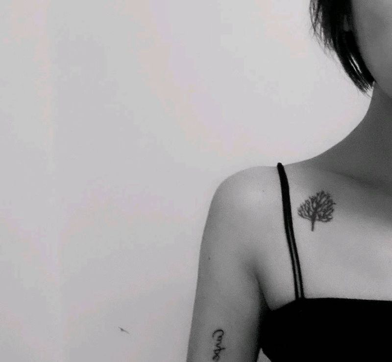 英文纹身图片_手臂纹身图案