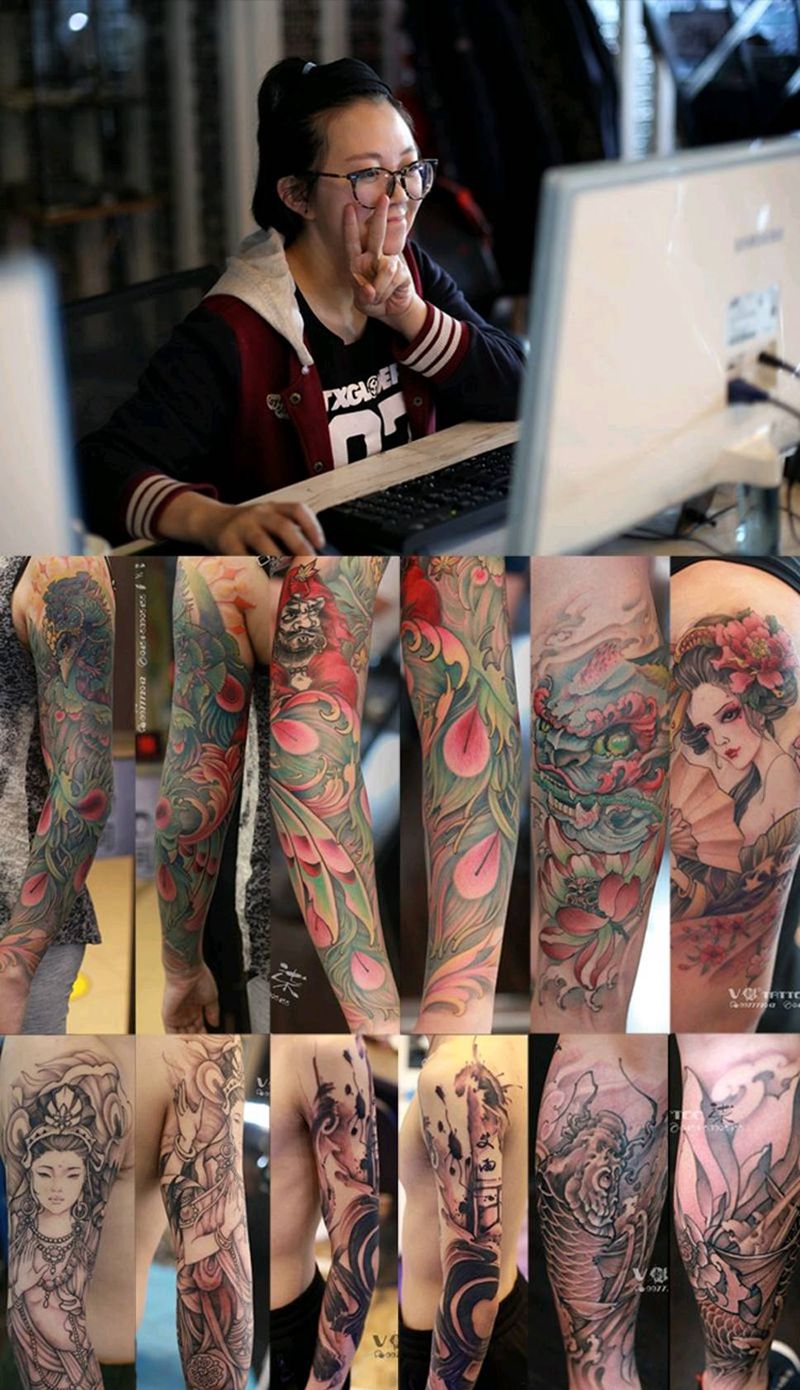 小结纹身图片_原创成品纹身图案