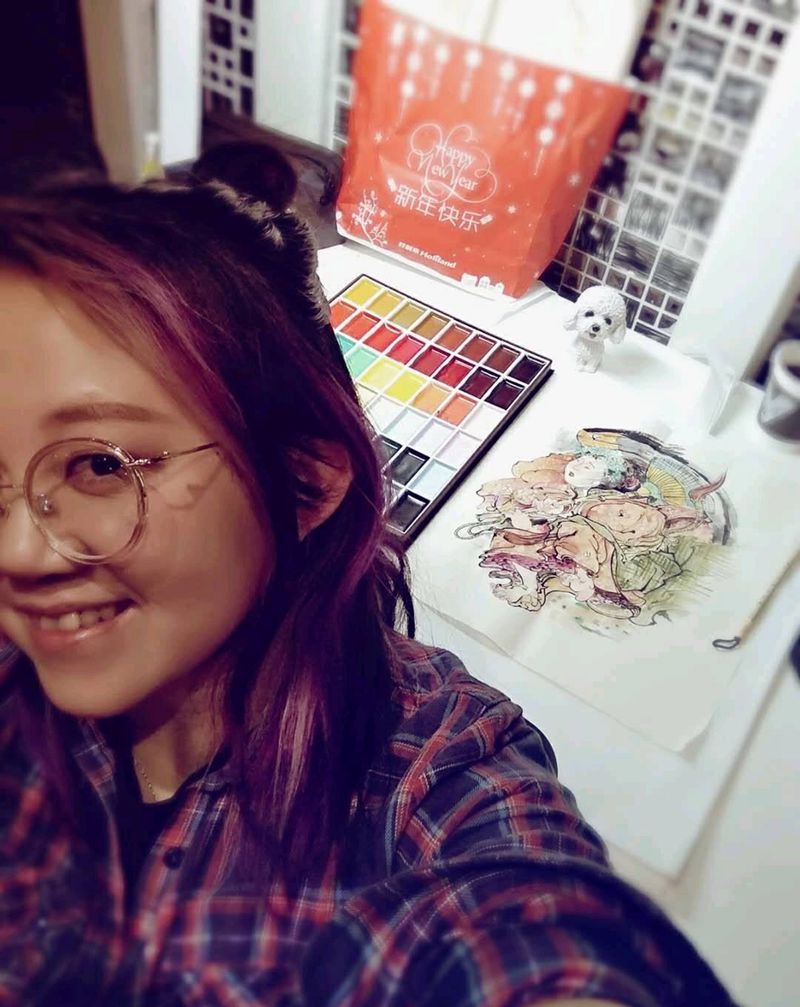 忙归忙，偶尔还是出现一下纹身图片