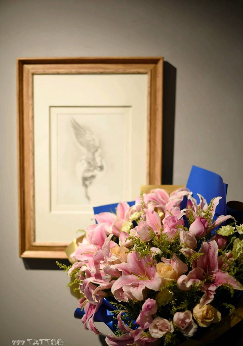 开市大吉纹身图片