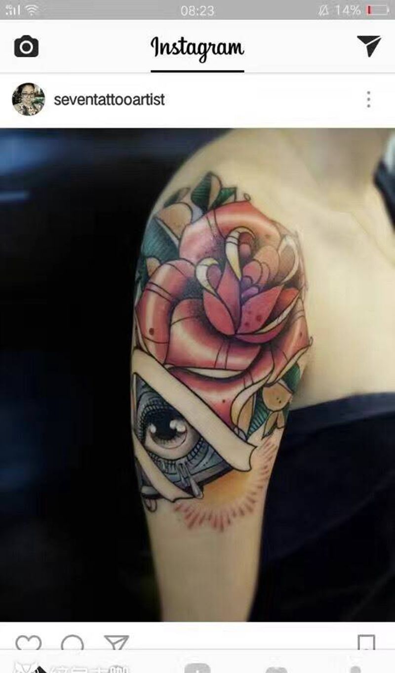 柒柒作品纹身图片