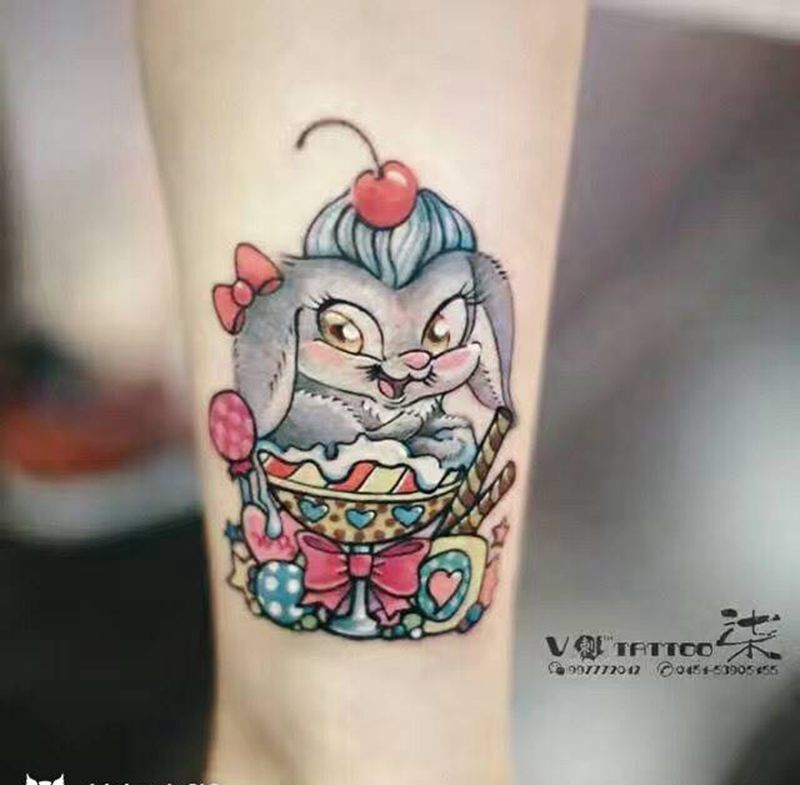 柒柒作品纹身图片