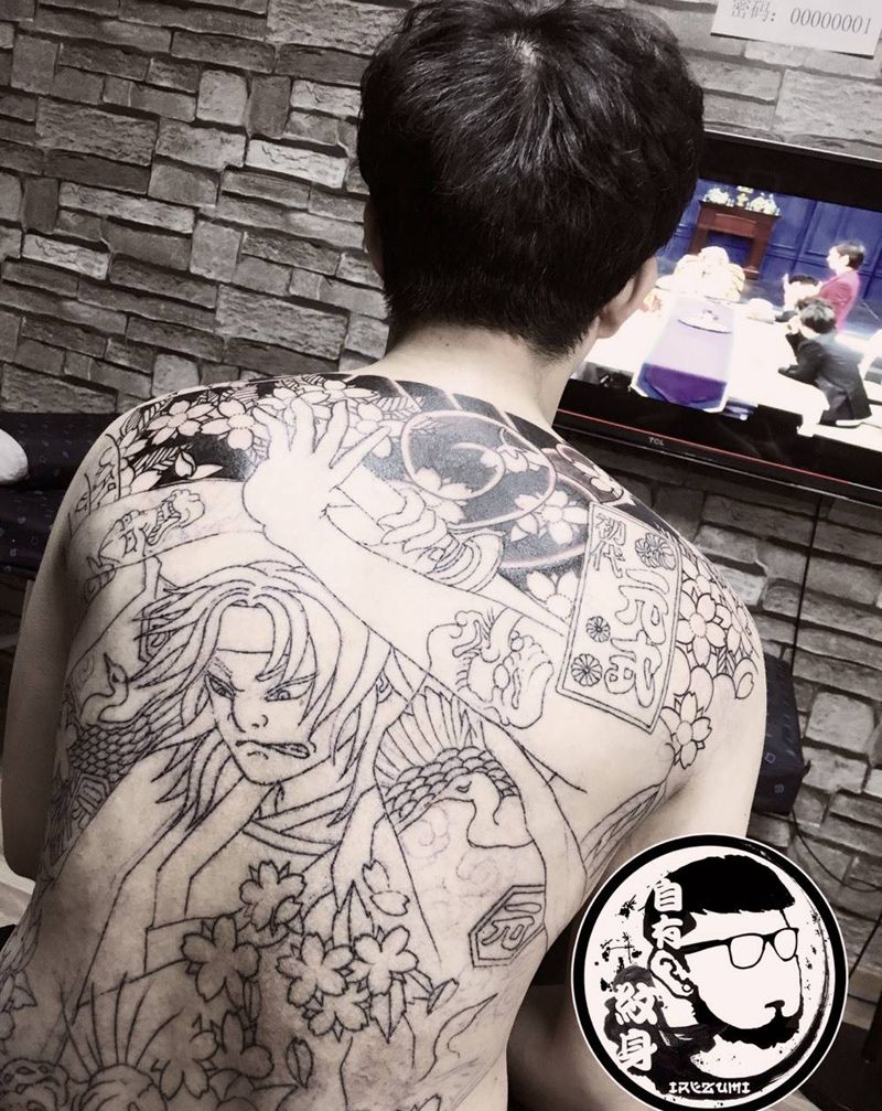 原创手稿作品纹身图片