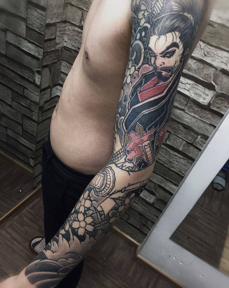 本店原创手稿作品纹身图片