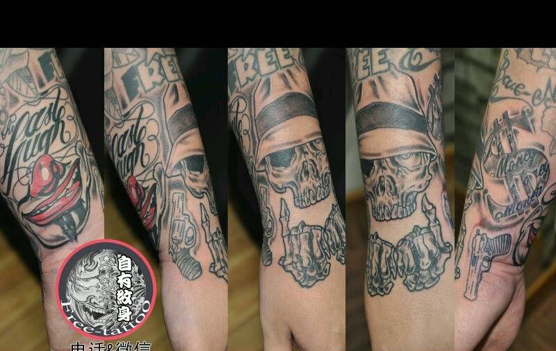 치카노纹身图片