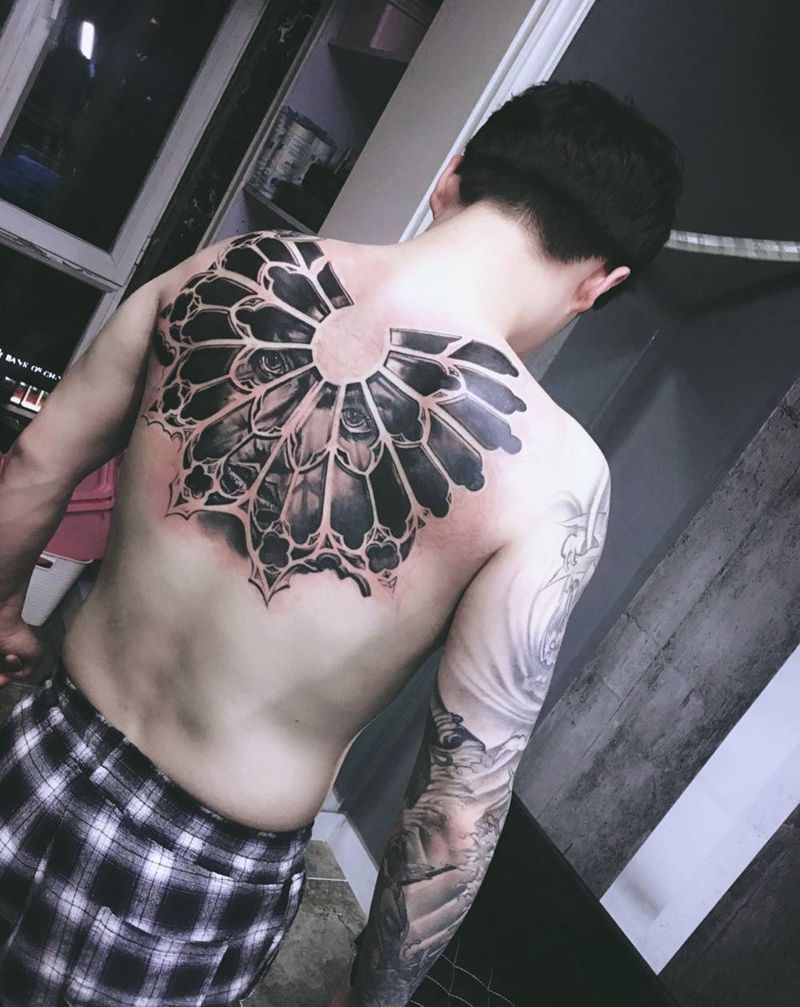 3D 未完纹身图片