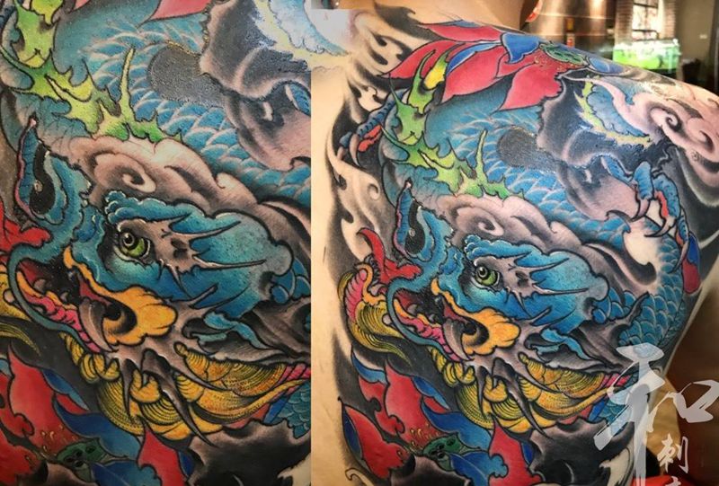 龙纹身纹身图片