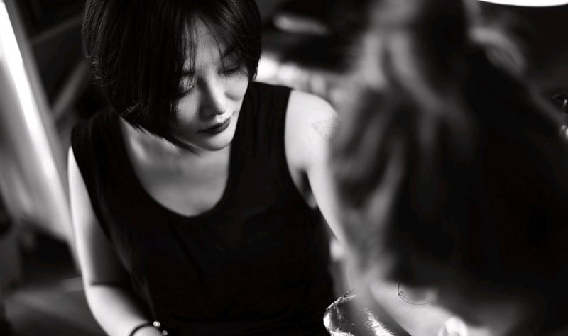 主播小姐姐纹身图片_手臂New SchoolOld School原创小图纹身图案