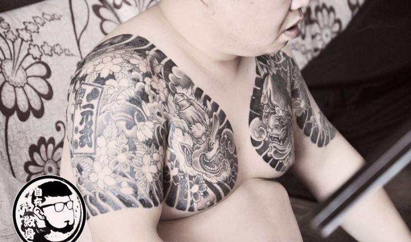 恢复中纹身图片