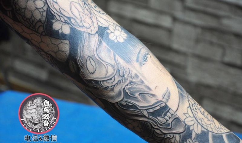 本店手稿作品纹身图片