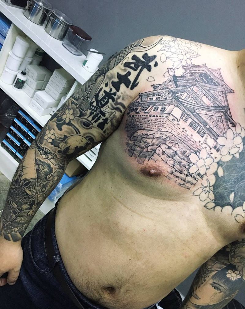 覆盖继续纹身图片