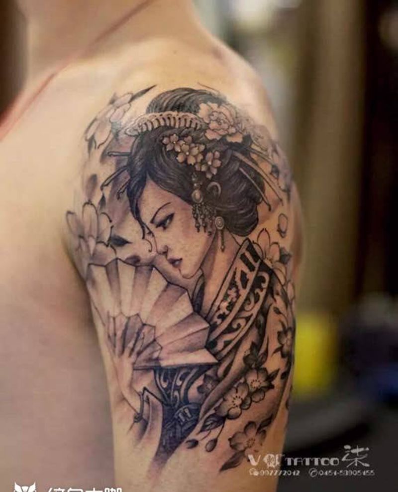 柒柒作品纹身图片