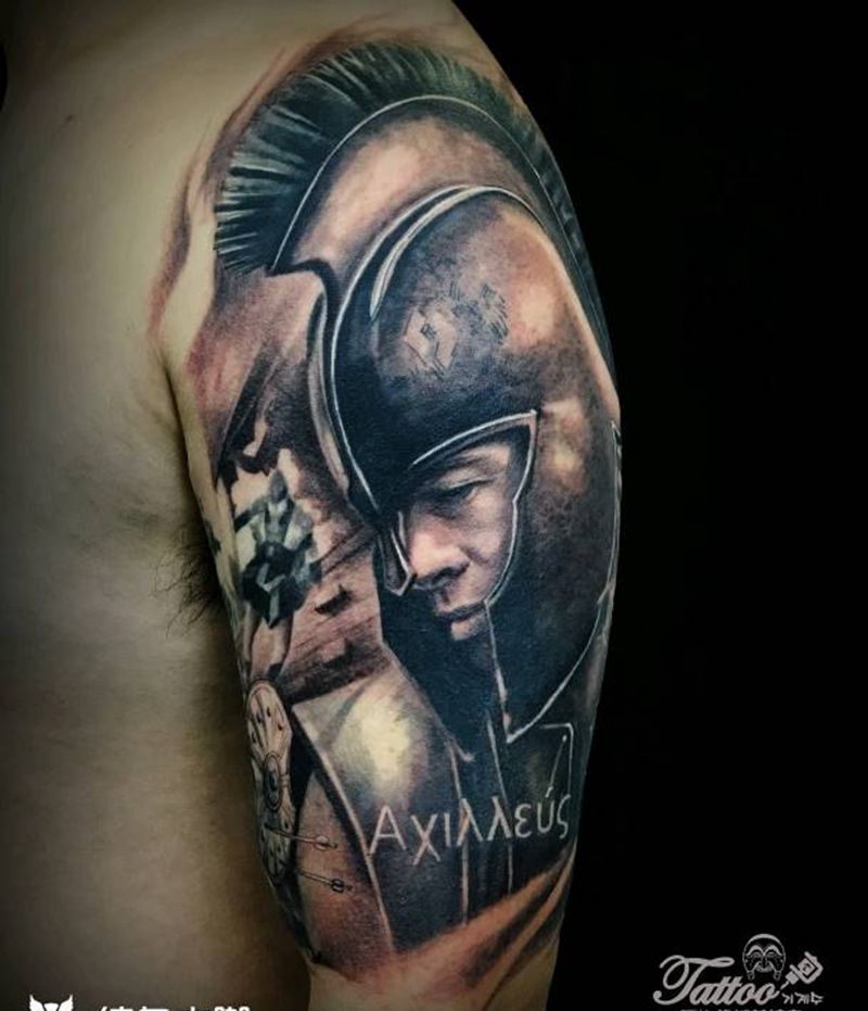 特洛伊纹身图片