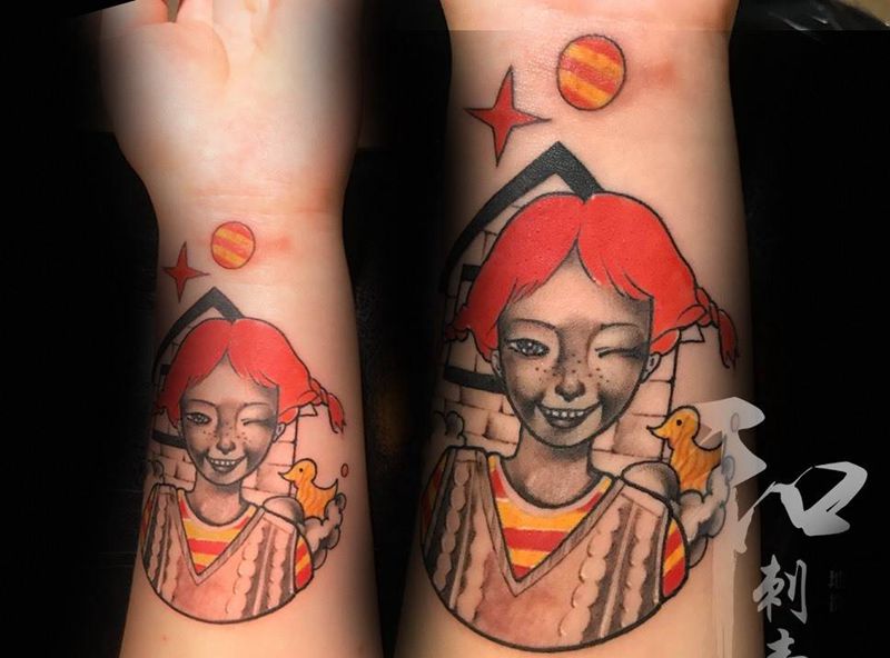 小清新纹身图片