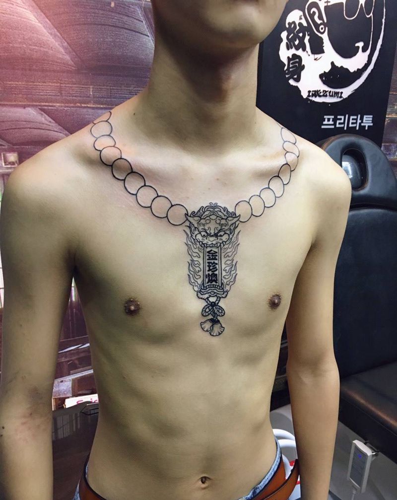 全甲开工纹身图片