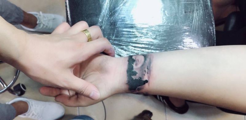 手环部分照片纹身图片