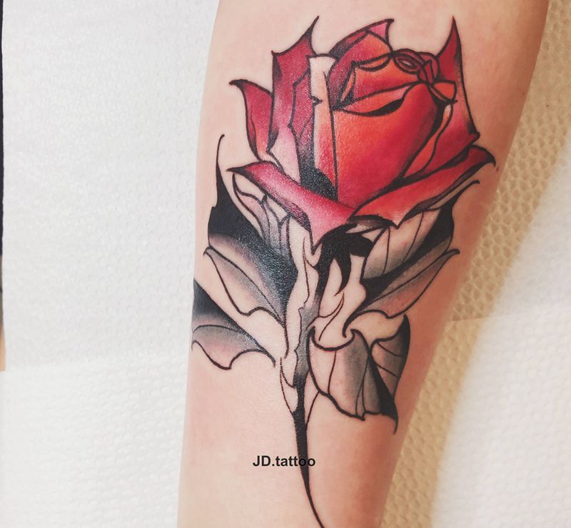 new school纹身图片_手臂New School纹身图案