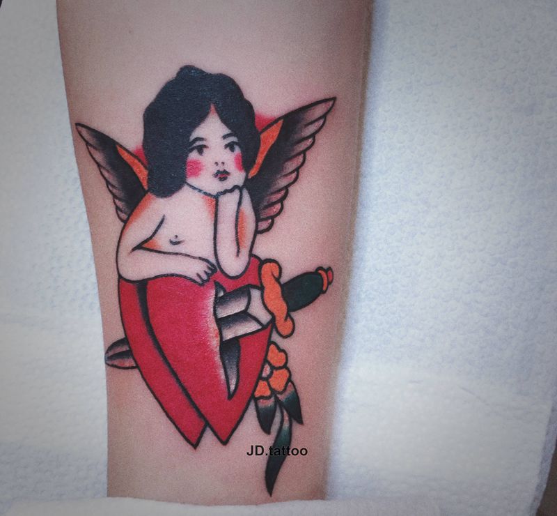 old school纹身图片_手臂Old School纹身图案