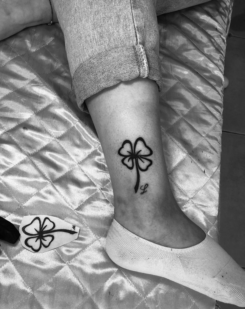 小清新纹身图片_脚部图腾纹身图案