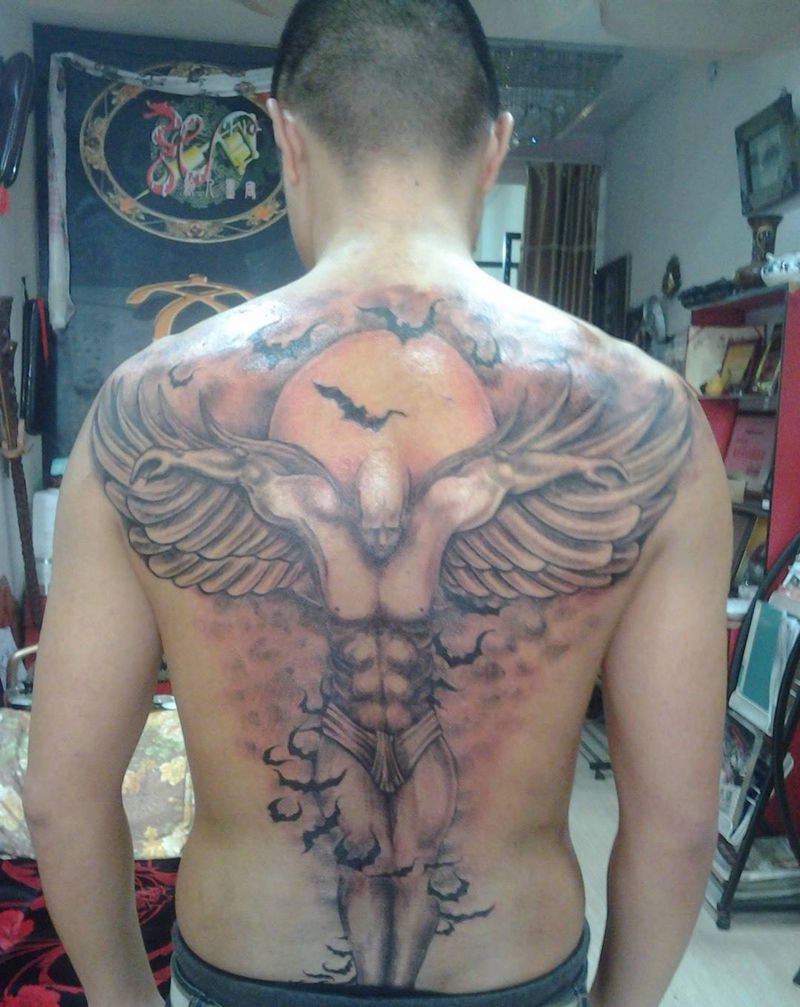 大力神纹身图片