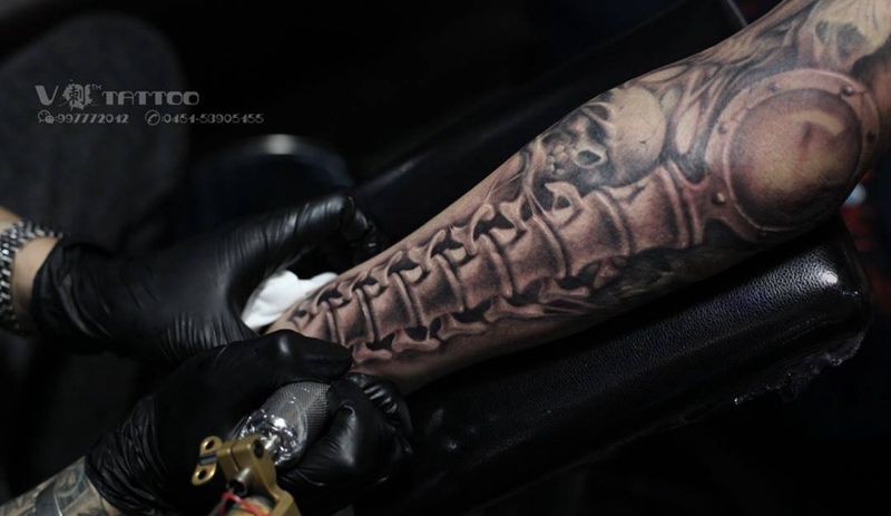 未完成…纹身图片_成品欧美肖像写实人物哈尔滨V刺哈尔滨3D阿V纹身图案