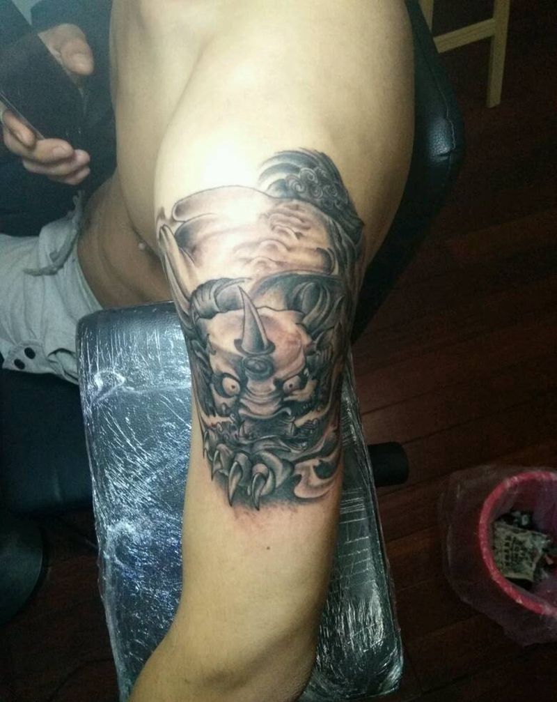 貔貅纹身图片_成品纹身图案