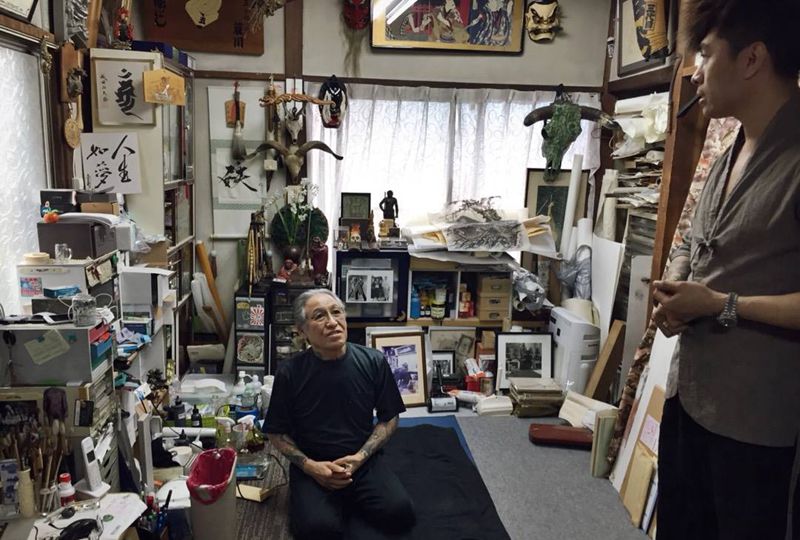 感受日本刺青精神！纹身图片_成品手稿腿部传统宗教原创哈尔滨哈尔滨V刺3D阿V纹身图案