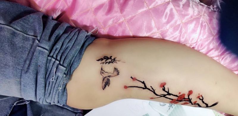 小清新纹身图片