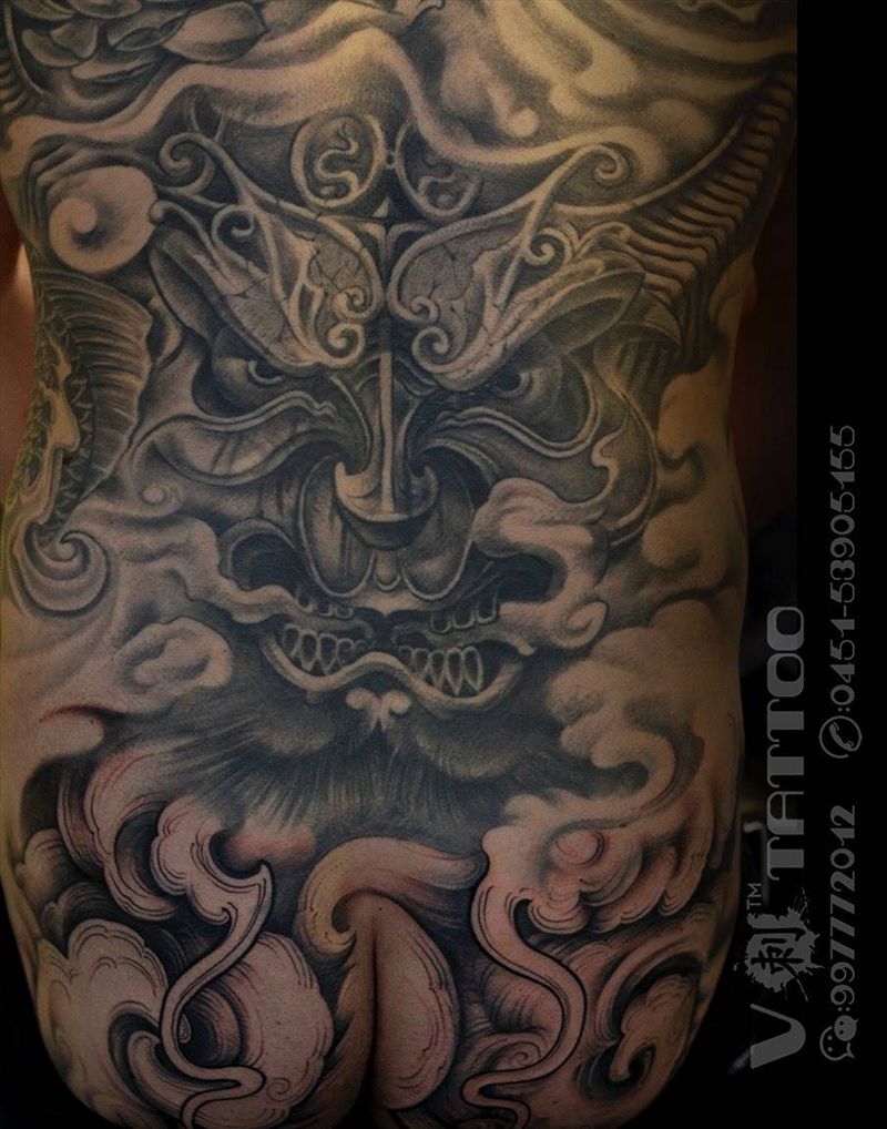 填图作品…by：阿V纹身图片