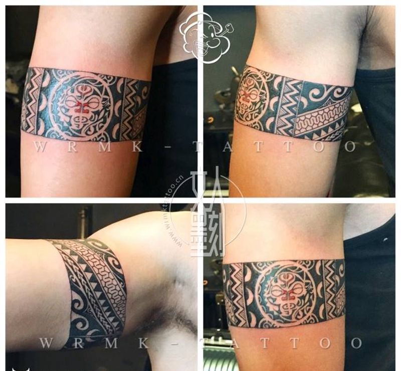 都叫臂环 内容却有各的意义纹身图片