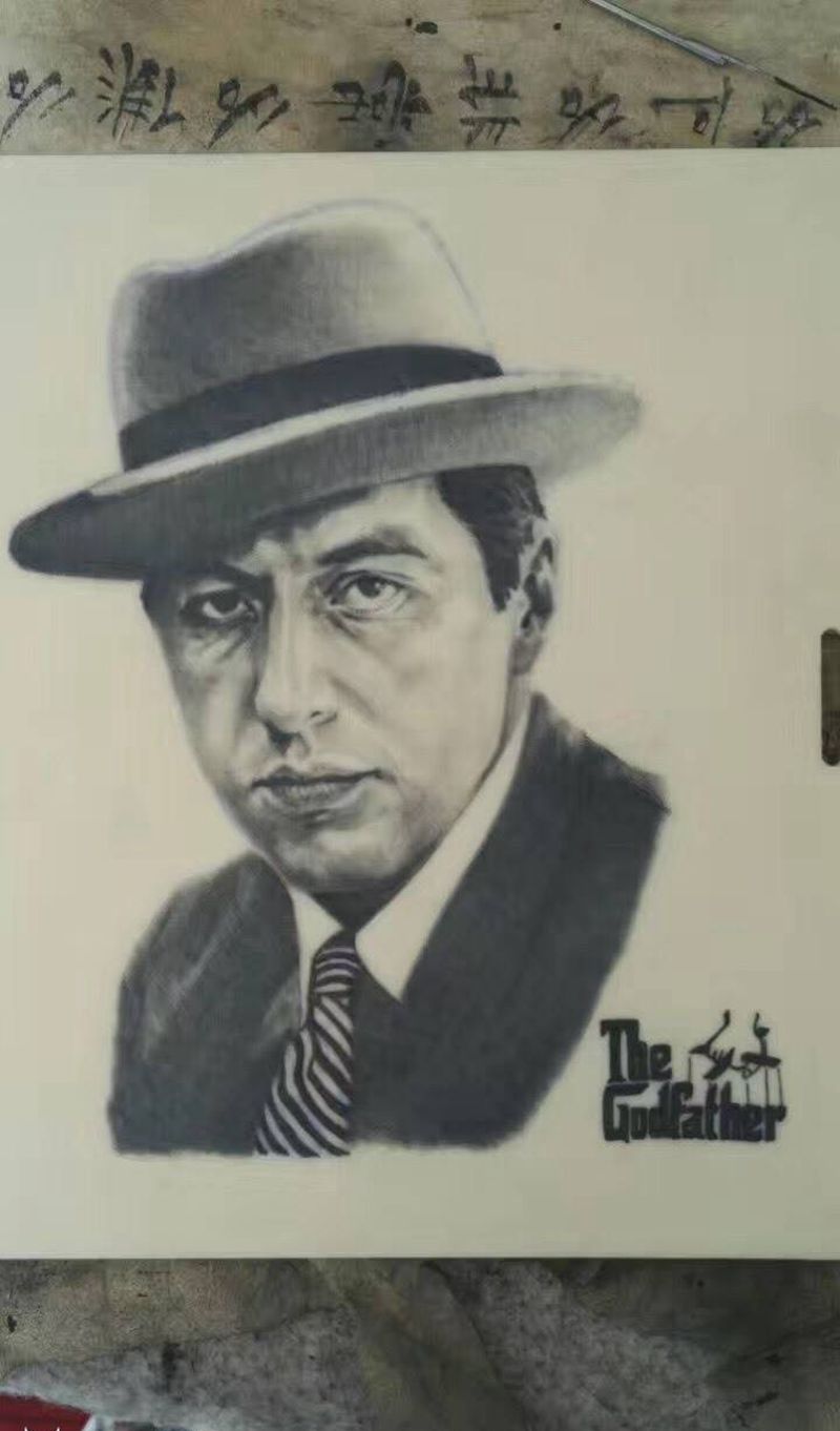 阿尔帕西诺教父纹身图片