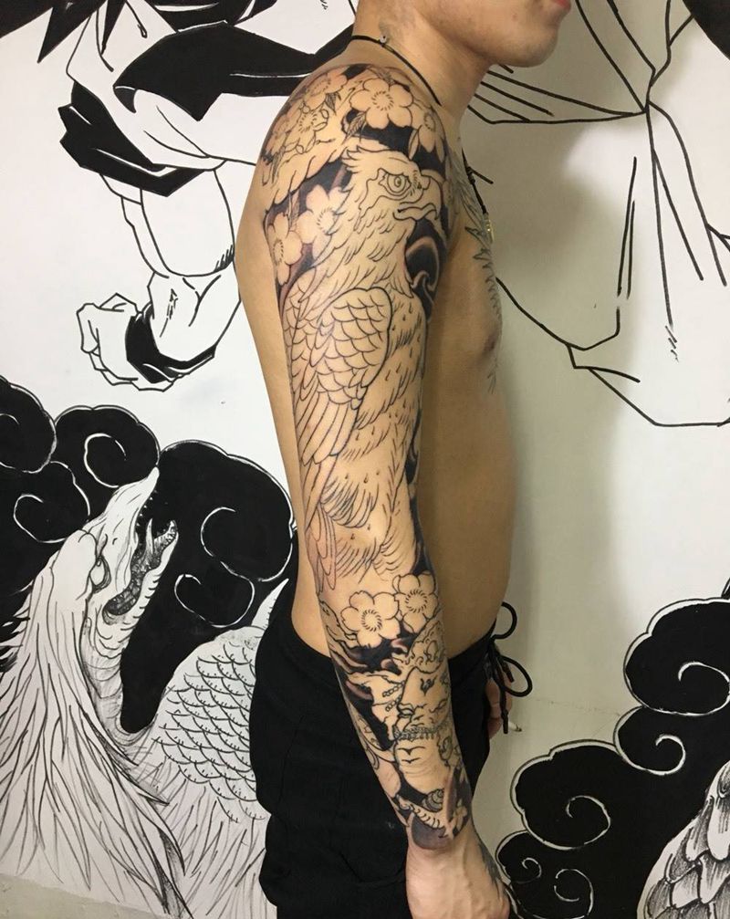 老楞未完成纹身图片