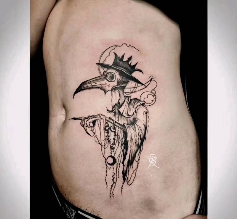 小爱师傅工作纹身图片