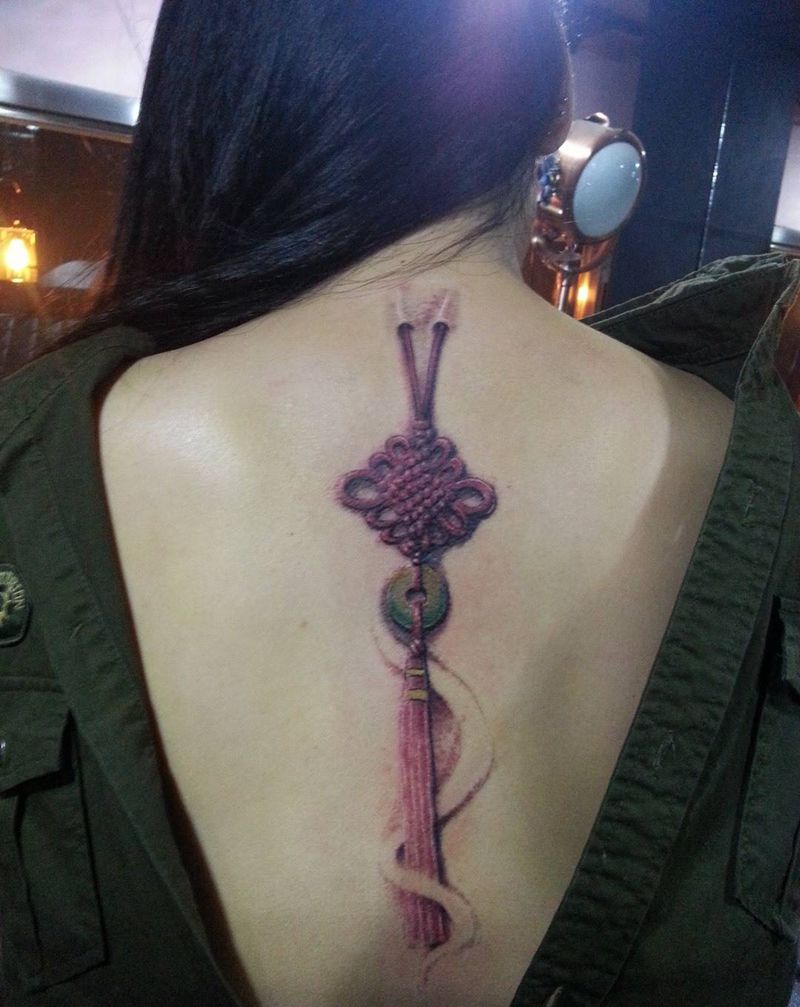 中国结纹身图片