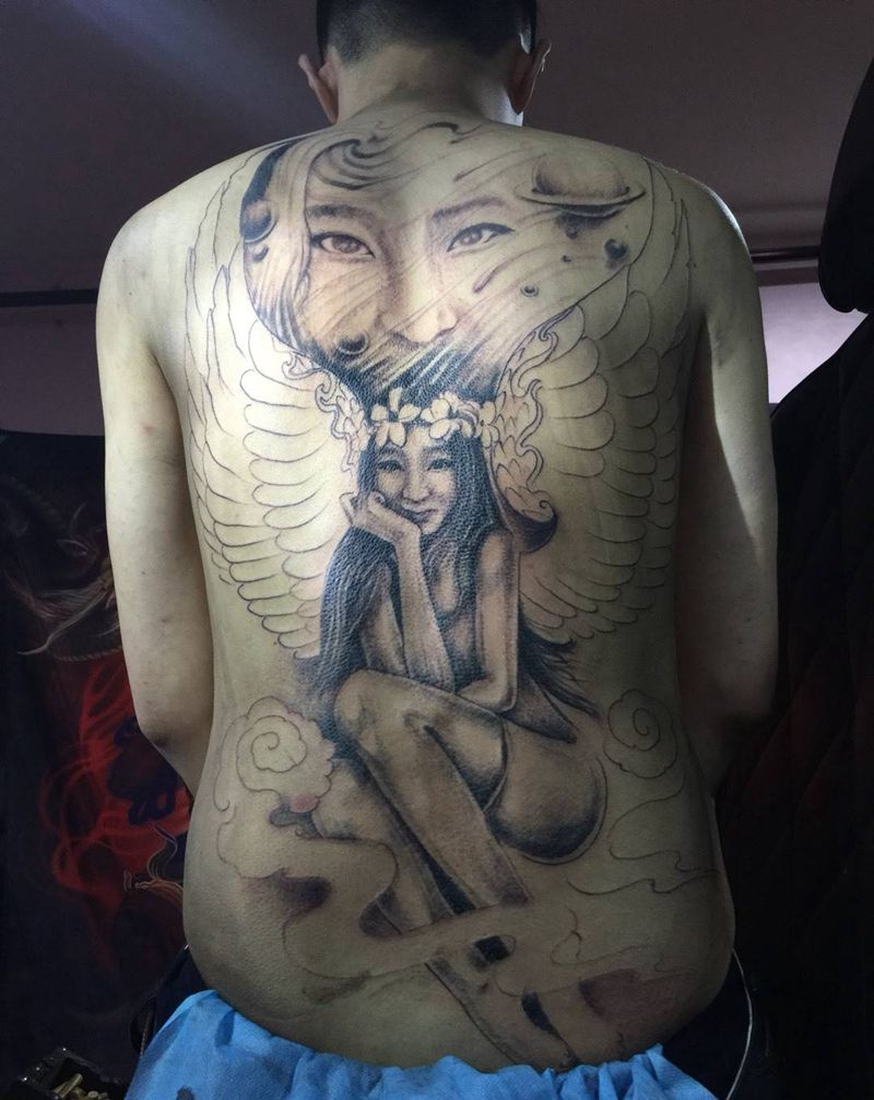 老婆的照片纹身图片