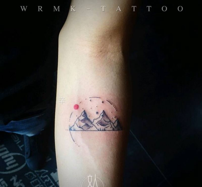 小清新纹身图片