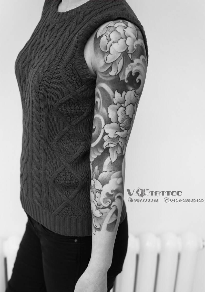 Tattoo by 阿V纹身图片