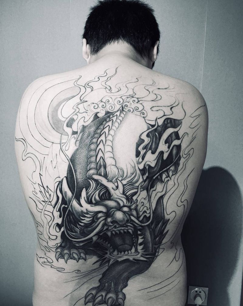 修改进度 一点一点纹身图片