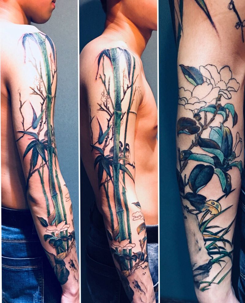 未完成作品纹身图片