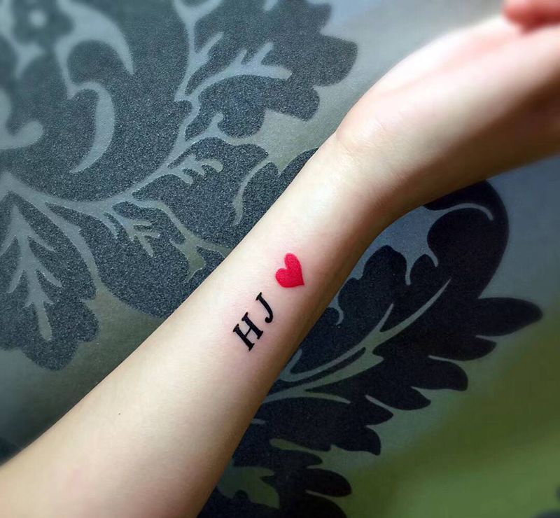 清新纹身图片_手臂纹身图案