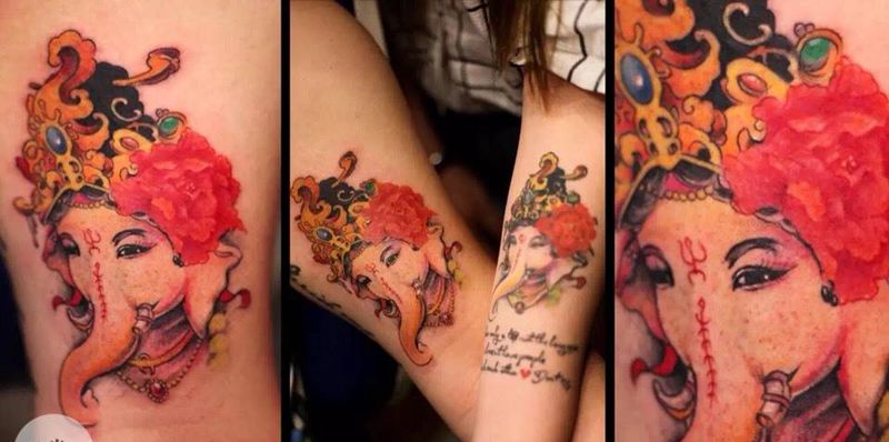 近期作品纹身图片