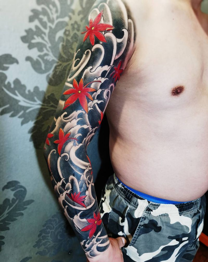 传统纹身纹身图片_手臂纹身图案