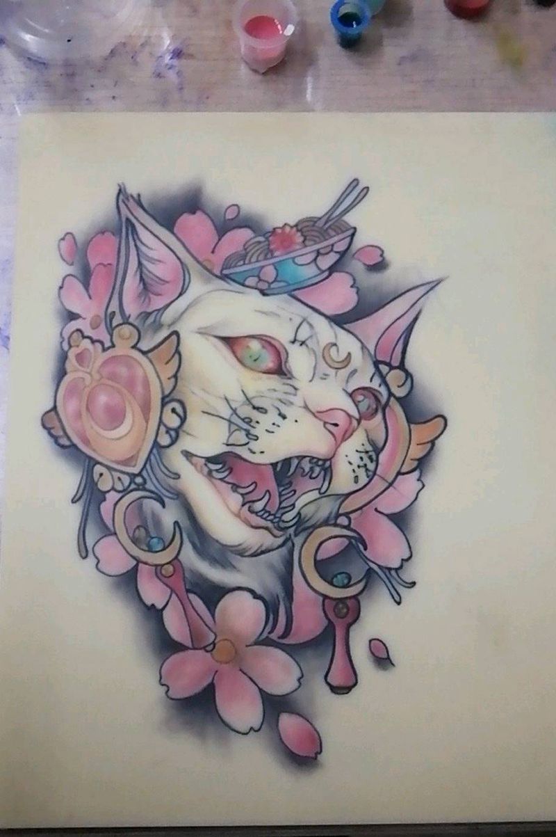 欧美小作纹身图片