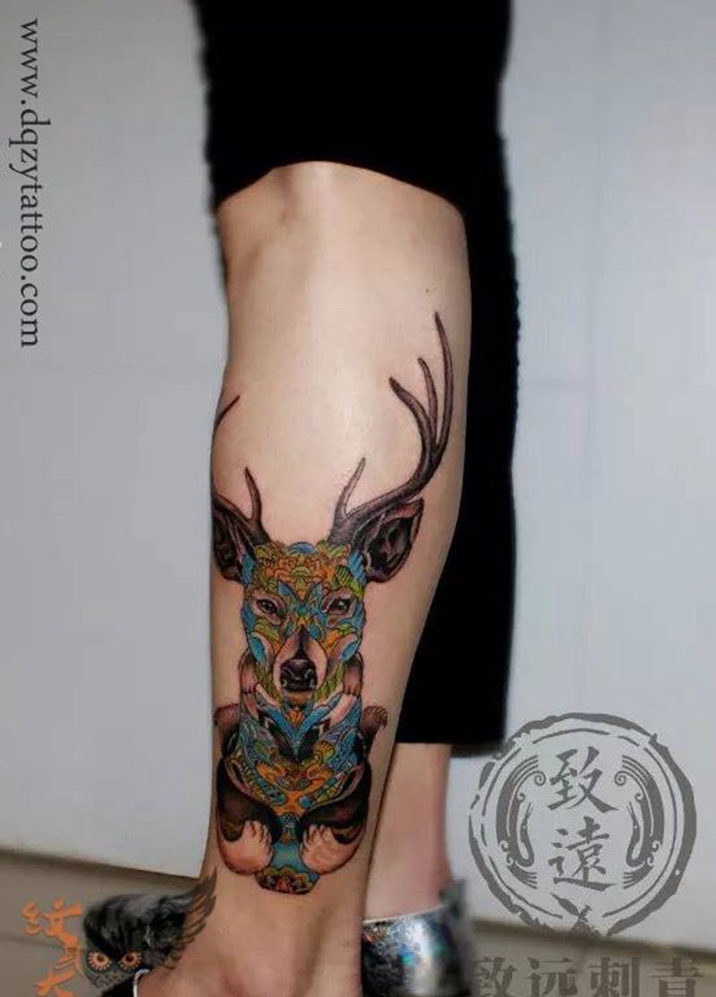 实在是太文艺了纹身图片