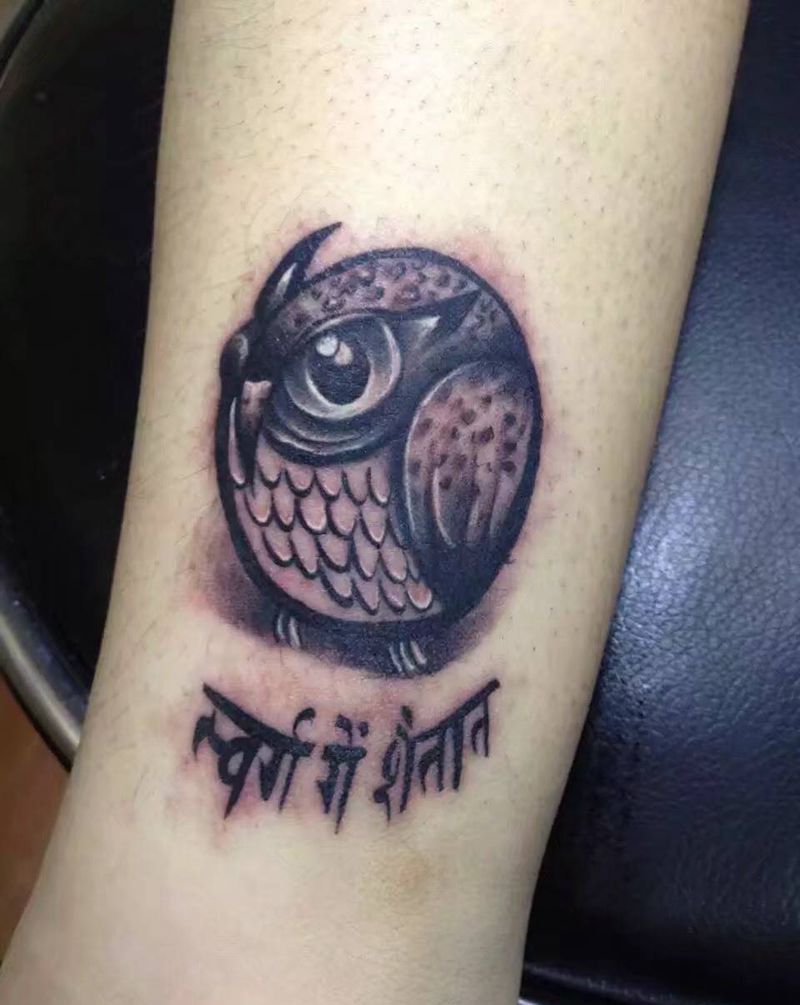 卡哇伊一枚纹身图片