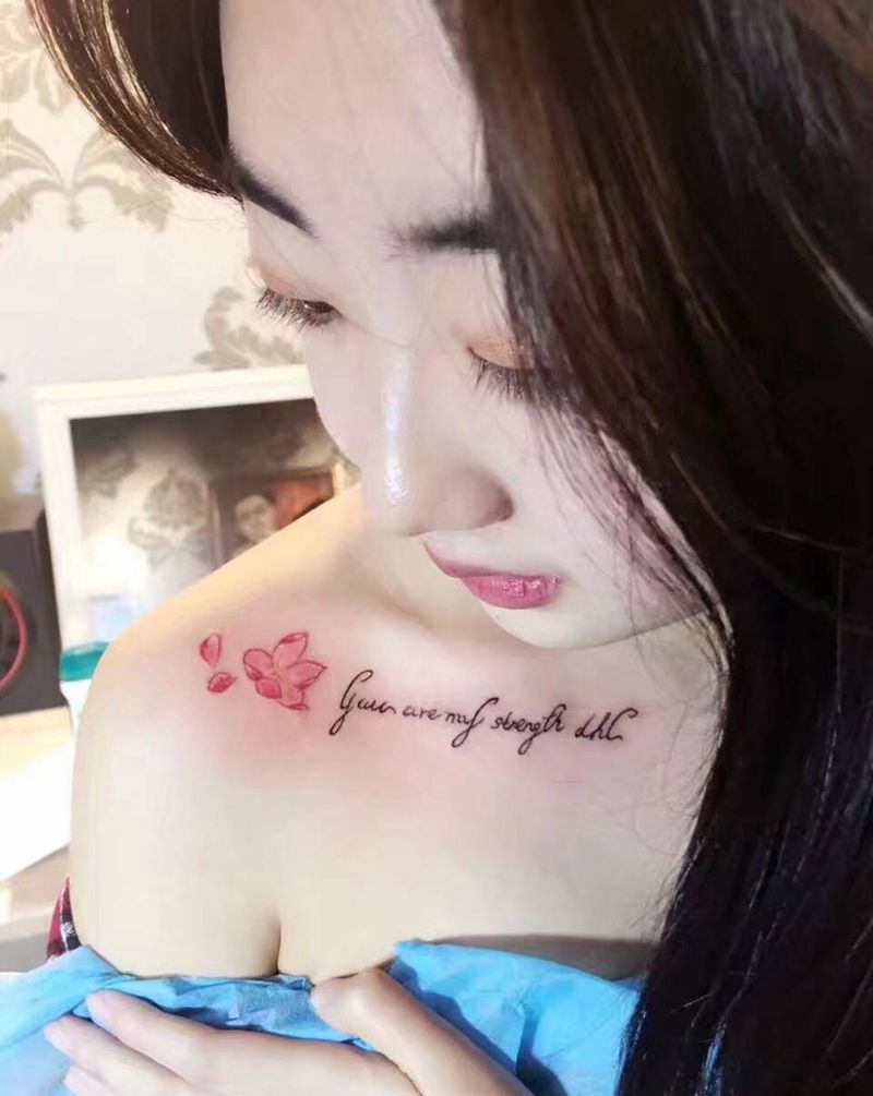 爱要大声纹身图片