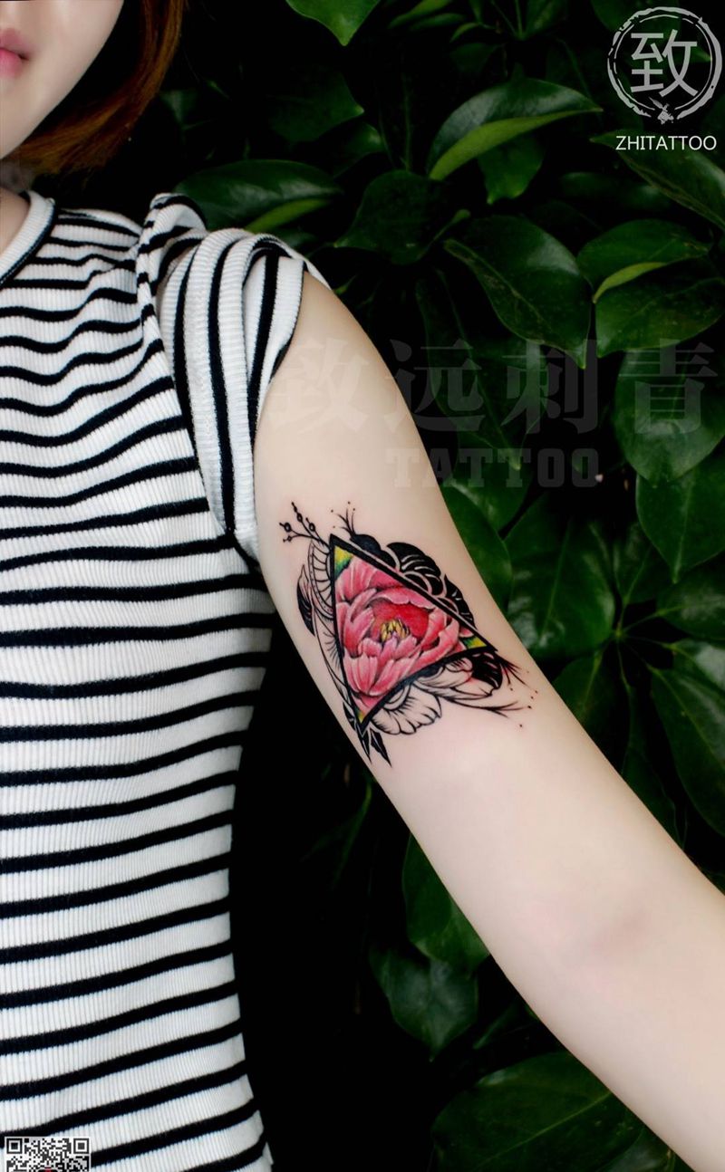 遮盖与修改纹身图片_成品清新传统原创手臂纹身图案