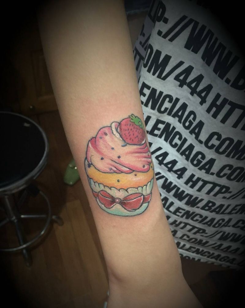 冰激凌纹身图片