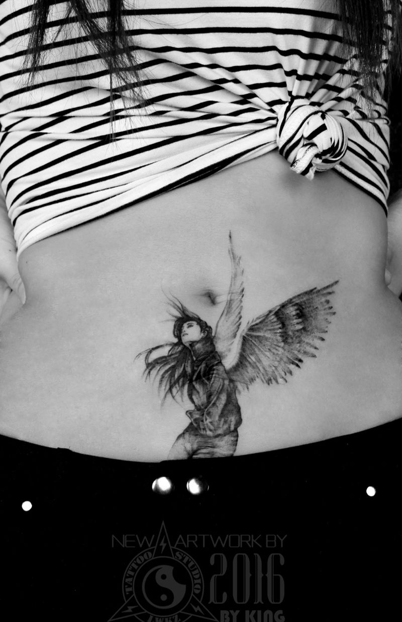 龙纹刻战刺青工作室出品纹身图片