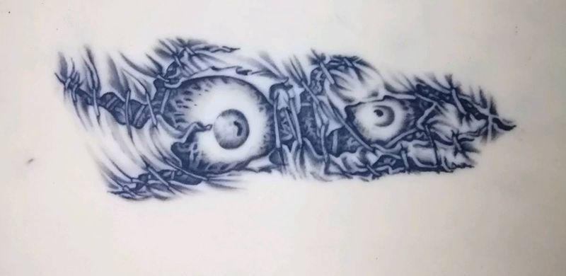 欧美小作纹身图片